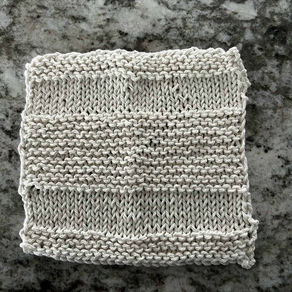 3 Colorful Knitted Cloths